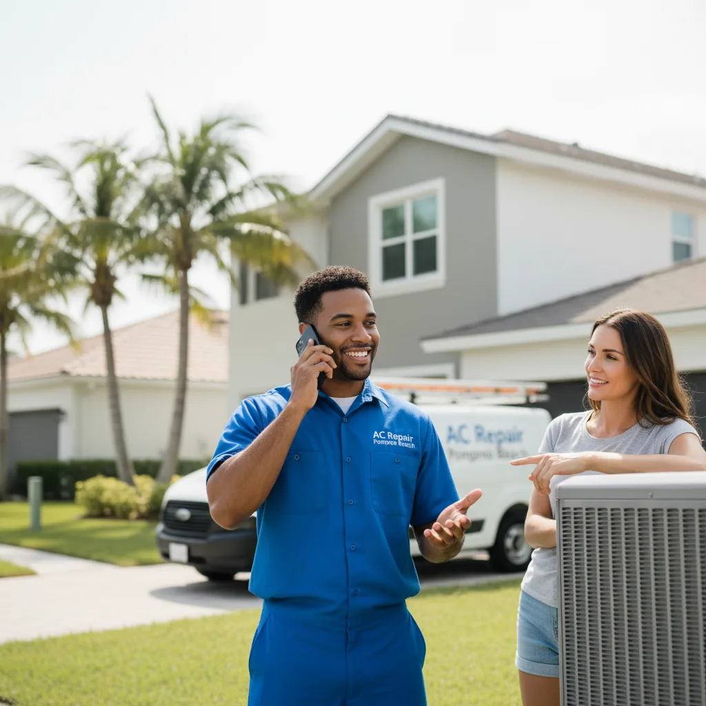 AC Repair Pompano Beach customer support in Gardena